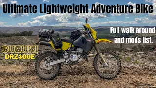 DRZ400E ULTIMATE LIGHTWEIGHT ADVENTURE BIKE SETUP AND MODS. (FULL RUNDOWN)