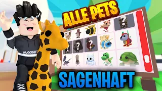 Alle SAGENHAFTEN Pets in Adopt Me bekommen!| Roblox/Deutsch