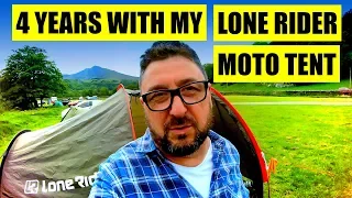 Lone Rider MotoTent 4 years review