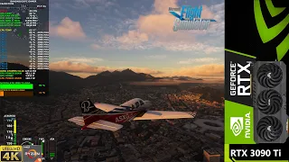 Microsoft Flight Simulator Max Settings 4K | RTX 3090 Ti | Ryzen 9 5950X
