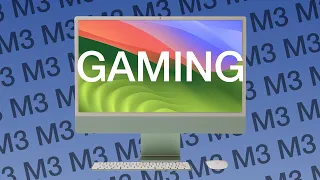 M3 iMac 2023 | GAMING!