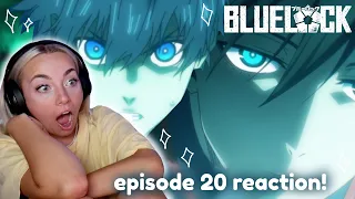 ISAGI vs. RIN REMATCH | Blue Lock Episode 20 Reaction