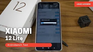 XIAOMI 12 Lite Androbench Test