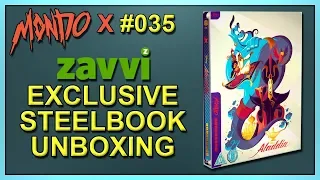 Aladdin (1992) Mondo X #035 Zavvi Exclusive Blu-ray SteelBook Unboxing