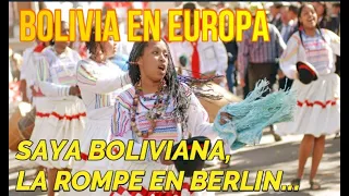 SAYA AFROBOLIVIANA - MADE IN BOLIVIA EN BERLIN ALEMANIA. BOLIVIANOS EN EUROPA BAILAN SAYA EN BERLIN.