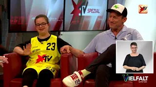 Inklusives Basketballteam: Wotan Wilke Möhring und Antonia Riet machen es vor! | stern TV