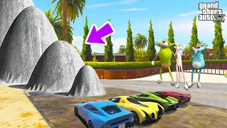 OGGY AND JACK Testing Cars On Speed Breakers FUNNY CHALLENGE(GTA 5 Funny Moments)