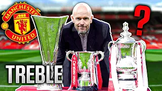 How Ten Hag’s Manchester United could Win the TREBLE !!