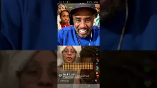 Diddy  Instagram  live with cardi b and offset