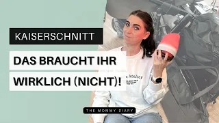 Kliniktasche packen für Kaiserschnitt | Das braucht ihr wirklich - inkl. Geheimtipps von mir!