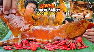 7Kgs Spiciest Lechon Baboy COCHINILLO w/ Carolina Reaper!  (HD) | BACKYARD COOKING