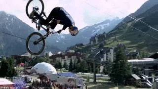 Super slow motion MTB slopestyle - Crankworx Les Deux Alpes