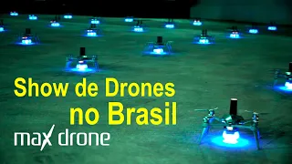 Show de drones no Brasil