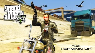 GTA 5 PC Mods - PLAY AS THE TERMINATOR MOD! GTA 5 Terminator Mod Gameplay! (GTA 5 Mods Gameplay)