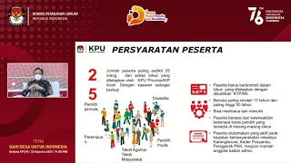 Arah Kebijakan Program Desa Peduli Pemilu Dan Pemilihan