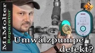 Umwälzpumpe defekt? Reparaturanleitung von M1Molter