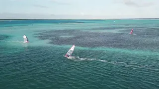 Windsurfing Bonaire - day & evening sunset session