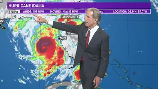 8 p.m. Update: Hurricane Idalia intensifying, forecasted to make landfall in Florida as Cat. 3