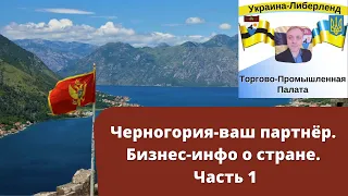 Черногория-ваш партнёр. Бизнес-инфо о стране. Часть 1