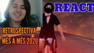 REACT RETROSPECTIVA 2020 MÊS A MÊS 🎵 FAROESTE CABOCLO - Não Famoso