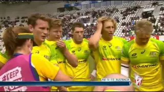 Fiji vs Australia Paris 7s 2016 Cup QF