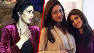 Sridevi REACTS On Working With Pakistani Actor Sajal Ali | Is Like My Daughter