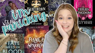 trying a chapter of my remaining apollycon tbr! 💕😱 it's almost time!! | reading vlog