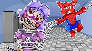 SPIDERMAN vs NAUCZYCIELKA w Roblox!