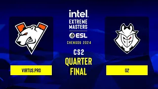 Virtus.pro vs. G2 - Map 1 [Anubis] - IEM Chengdu 2024 - Quarter final