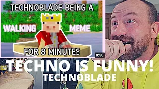 WATCHING Technoblade being a walking meme for 8 minutes!