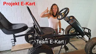 Umbau Berg Kettcar in ein E-Kart