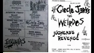 Circle Jerks - Live at Iguanas - Tijuana Mexico - October 19, 1990