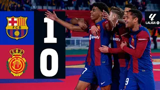 FC BARCELONA 1 vs 0 MALLORCA | LALIGA 2023/24 MD28