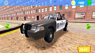 Симуляторы автомобилей - Us Police Sim Удивительные симуляторы вождения автомобилей Android Геймплей