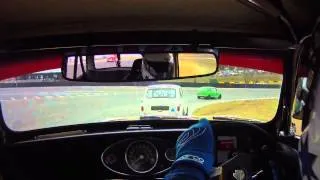 Mini vs Mustang feature race Muscle Car Masters 2014