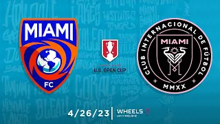 Miami FC vs Inter Miami CF - Game Highlights