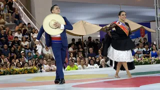 Michelle Pimentel y Alex Donet. Campeones Mundiales. Festival Marinera Plaza Norte 2024