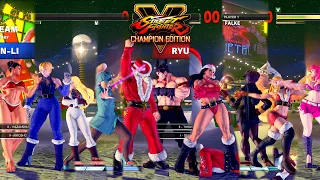 Street Fighter V CE Ken/Falke/Kolin/Lucia/Chun Li vs Ryu/Laura/Menat/Karin/Poison PC Mod