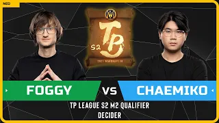 WC3 - TP League S2 M2 - Decider: [NE] Foggy vs Chaemiko [HU]