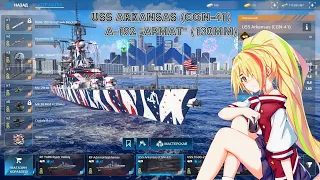 Modern Warships l A-192 "Армат" (130мм) l USS Arkansas (CGN-41)