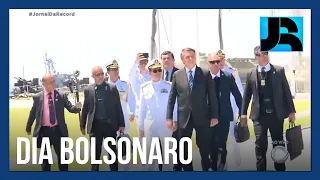 Bolsonaro participa de formatura em Escola Naval do Rio de Janeiro neste sábado (10)