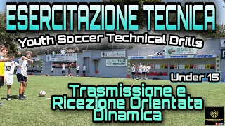 COME ALLENARE IL CONTROLLO ORIENTATO FRONTALE NEL CALCIO IN MODO DINAMICO || ATTIVAZIONE TECNICA