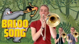 The Bare Necessities(from the Jungle Book) - Trombone quartet and Drums!