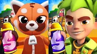 Subway Surfers Easter Ireland 2024 Floor is Lava Unlock RED PANDA vs  Unlock LUCKY Gameplay HD