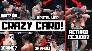 UFC 298 Event Recap Volkanovski vs Topuria Full Card Reaction & Breakdown