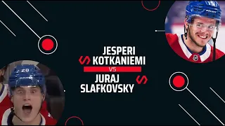 LA grande différence entre Jesperi Kotkaniemi et Juraj Slafkovsky  - Renaud Lavoie