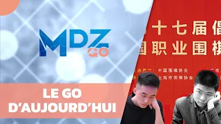 Le Go d'aujourd'hui avec 2 Top Pros chinois  |  Jeu de Go