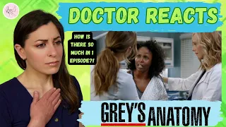 Doctor Reacts to Grey's Anatomy | Silent All This Time | Season 15 Episode 19