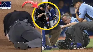 5 Beisbolistas que GOLPEARON al UMPIRE o CASI en PLENO JUEGO | MLB