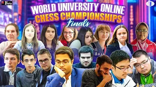 FIDE World Online Universities 2021 Blitz Finals | Live commentary ft. Sagar, Amruta